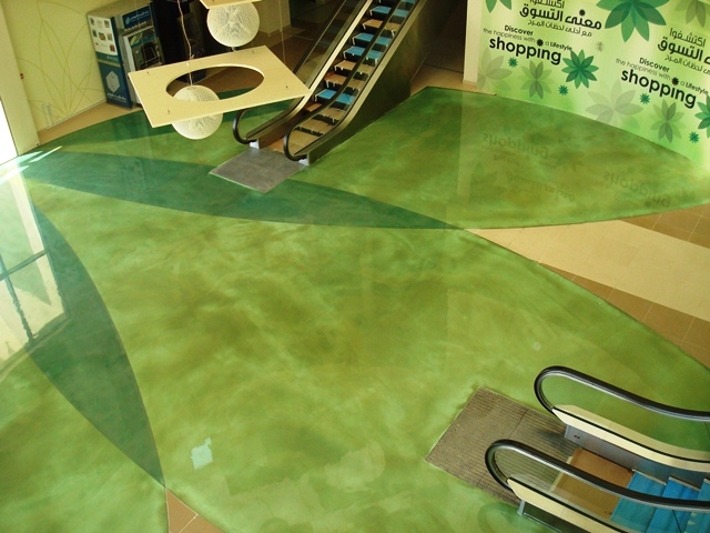 epoxy floor coatings for retail shopping centers