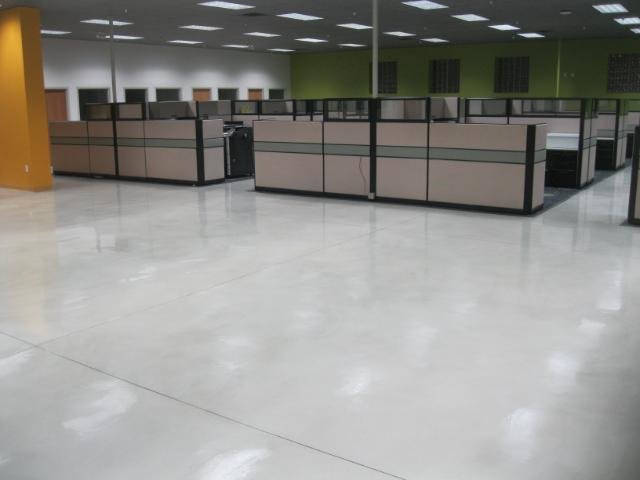 office workspace epoxy floors